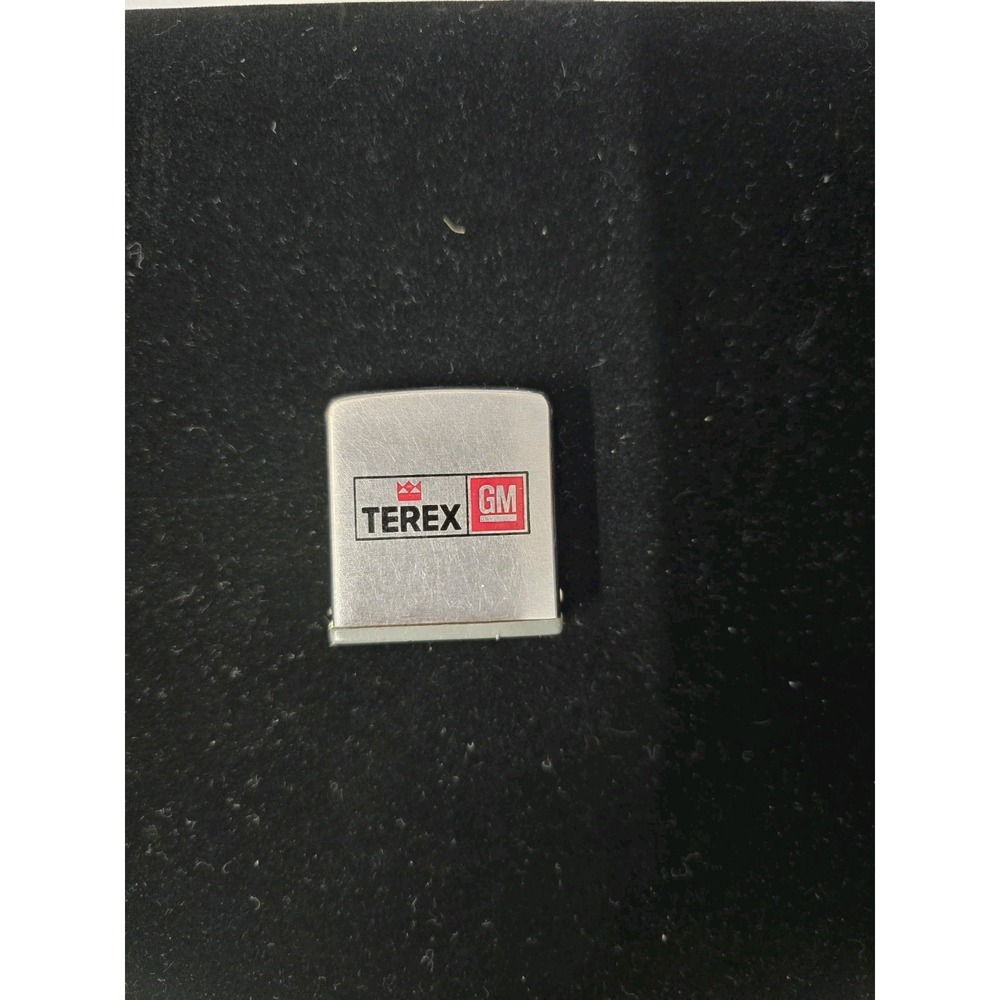 EARLY ZIPPO Rule retractable tape measure advertising TEREX GM No Box